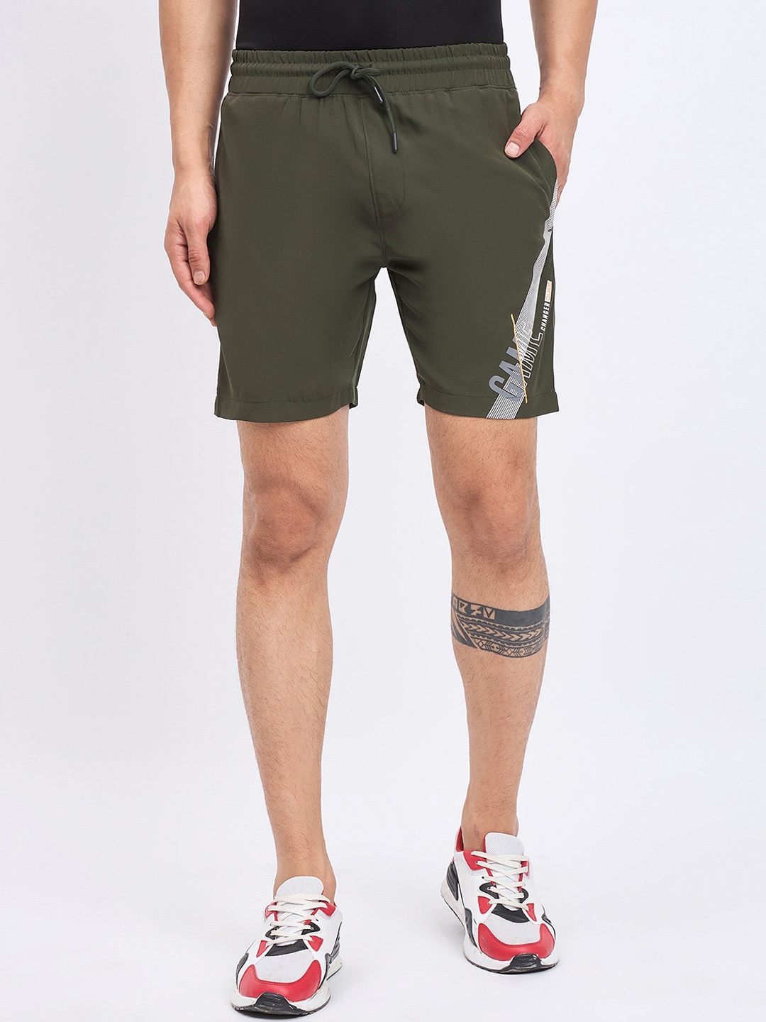 

Duke Sports Pocket Regular Fit Shorts, Green