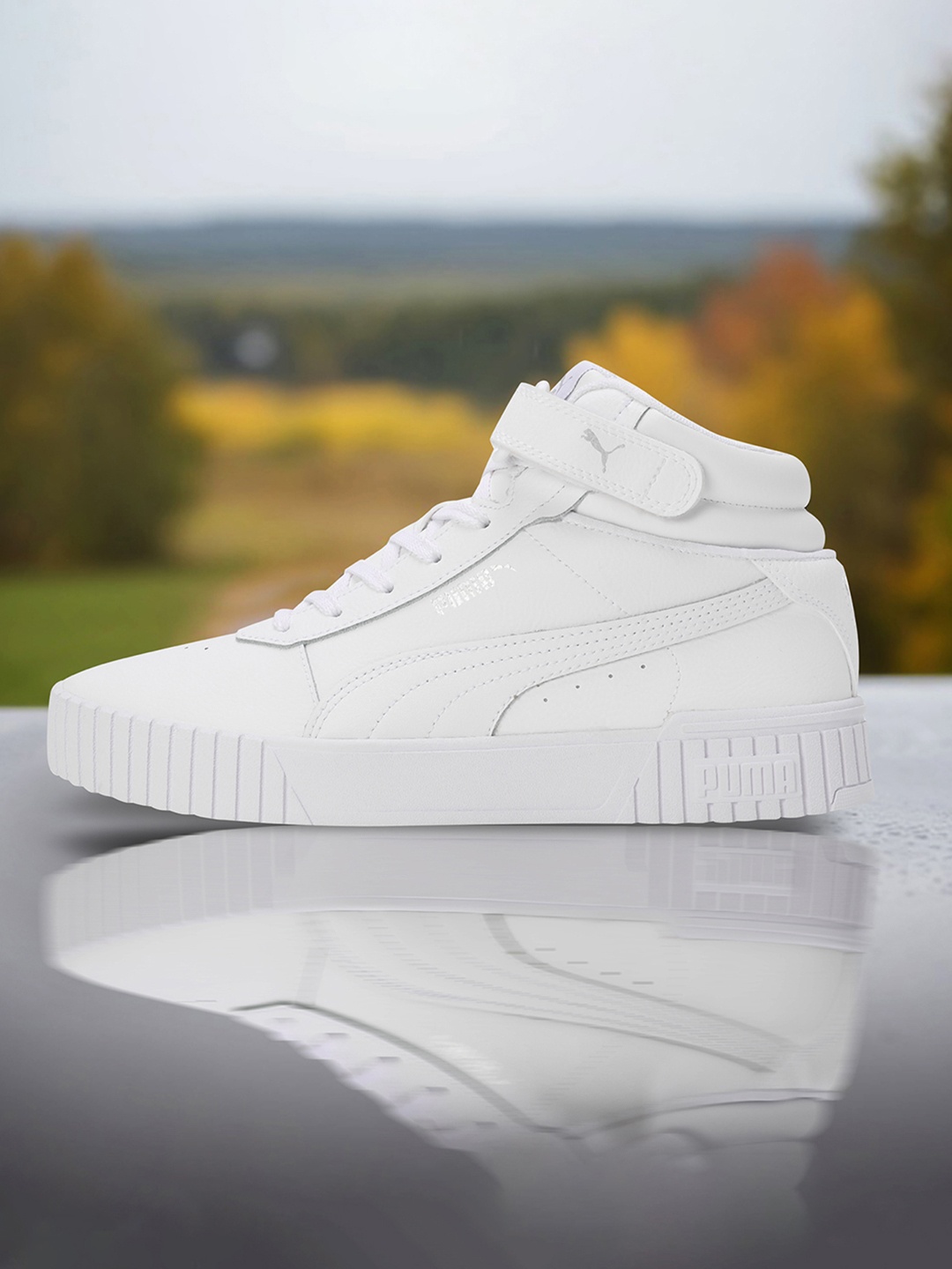 

Puma Women Carina 2.0 Mid Sneakers, White