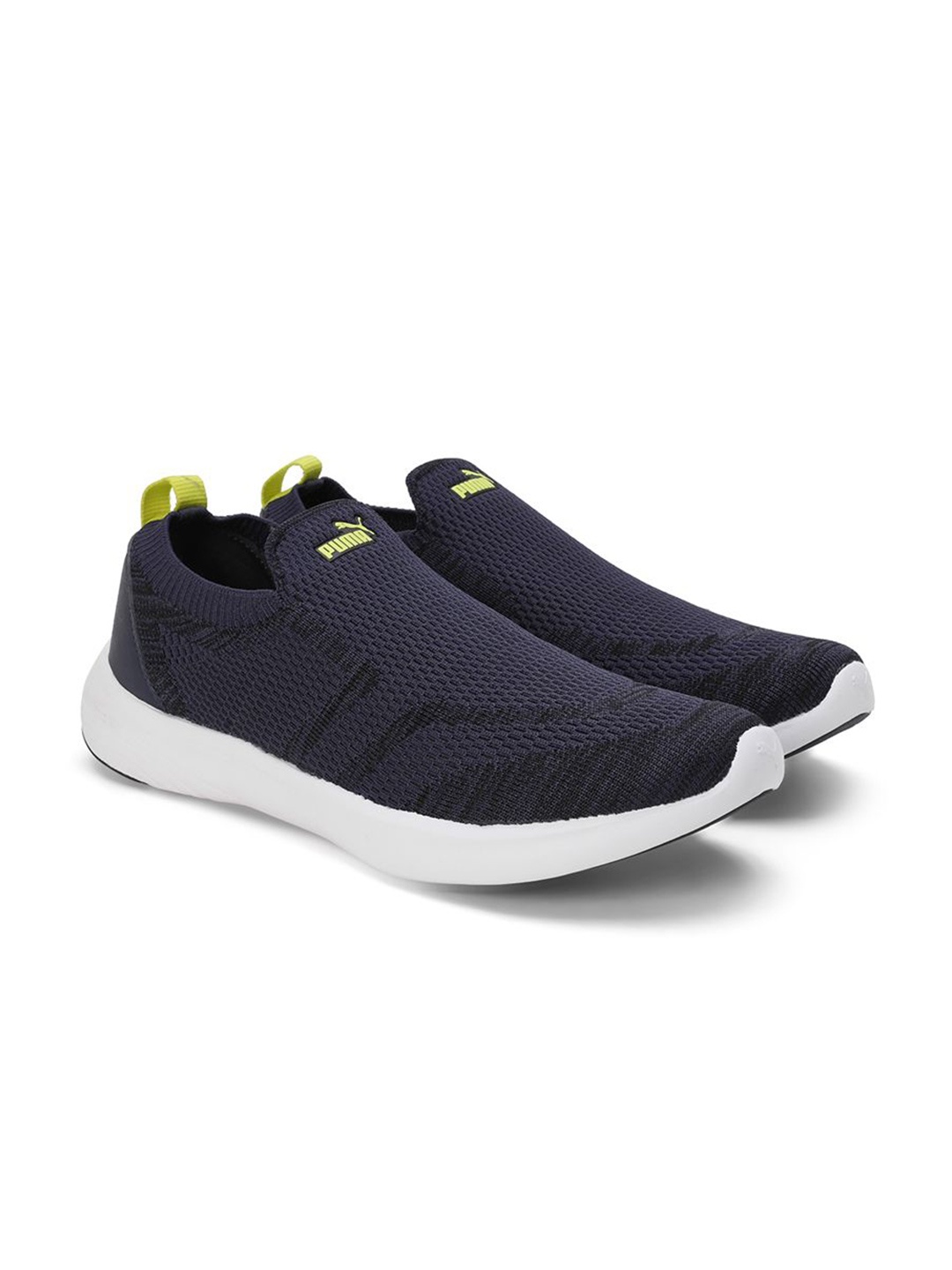 

Puma Men Softride Hellas Slip-On Shoes, Navy blue