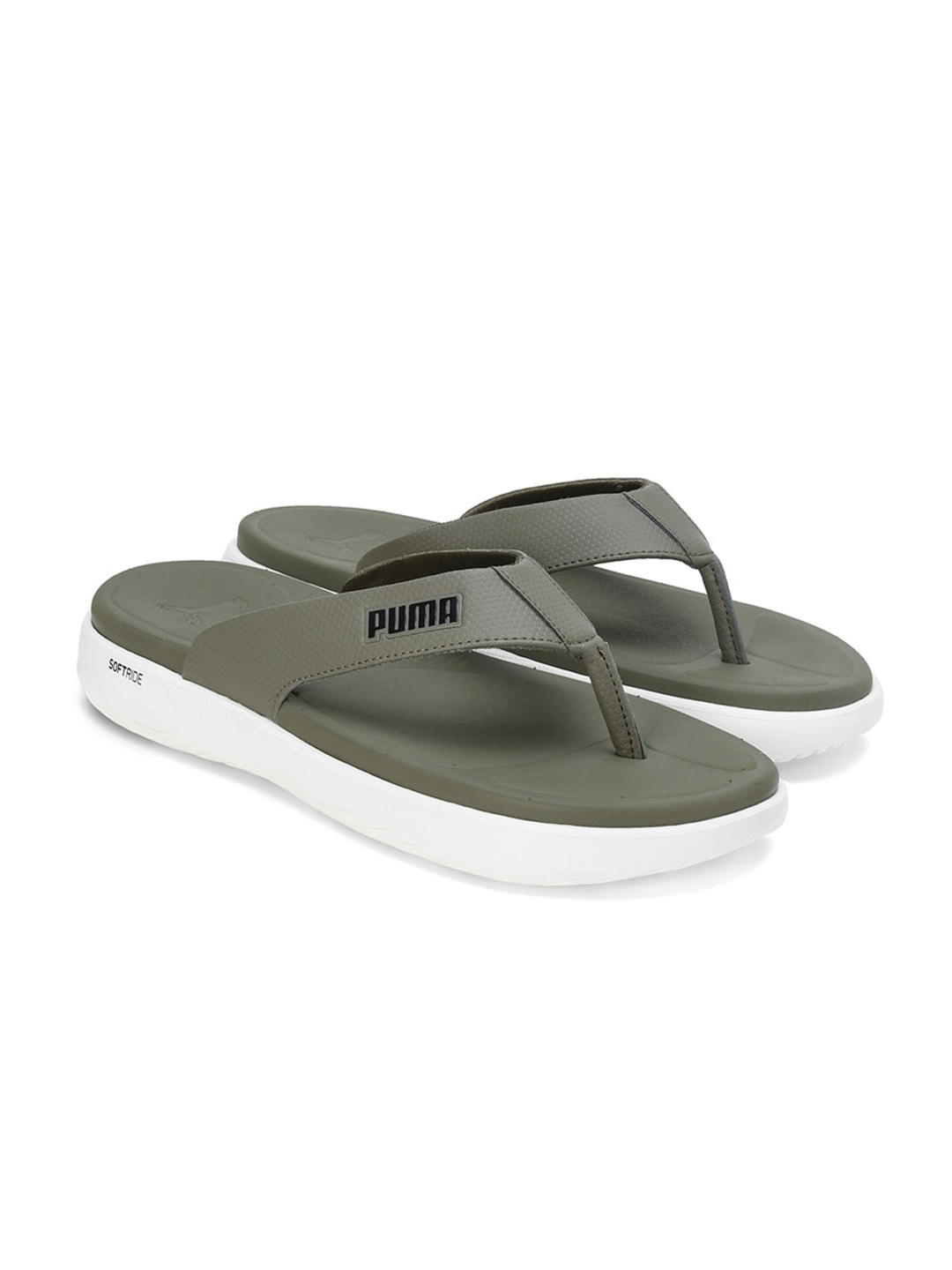 

Puma Unisex SOFTRIDE Seave Flip-Flops, Olive