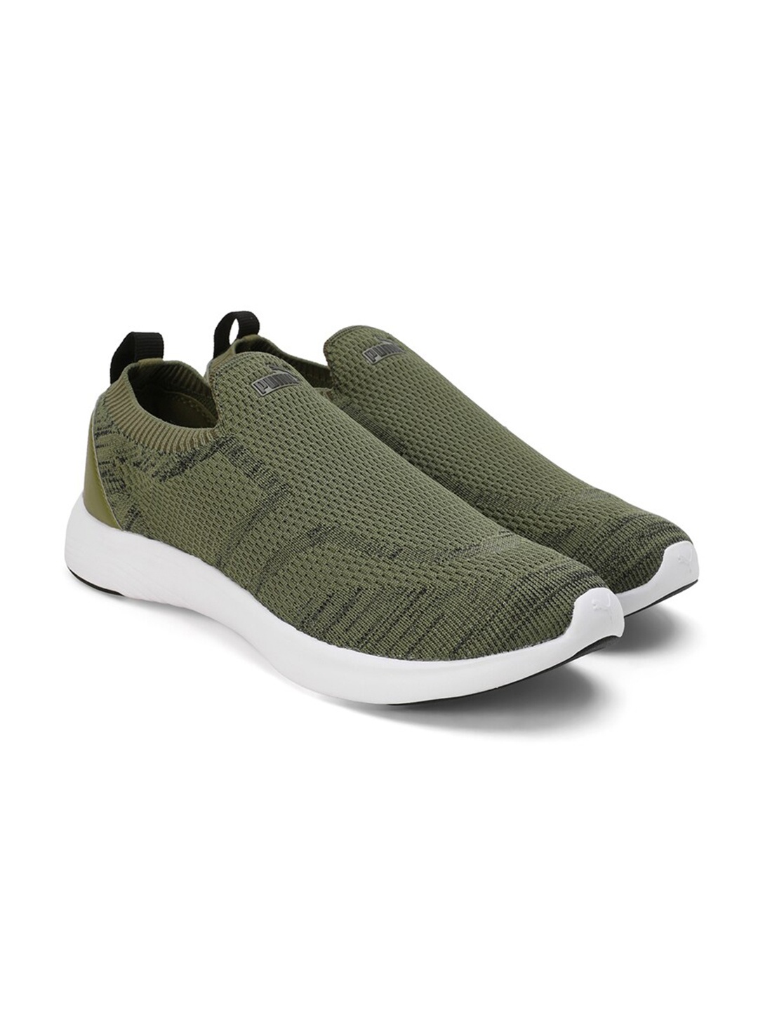 

Puma Men Softride Hellas Slip-On Sports Shoes, Green