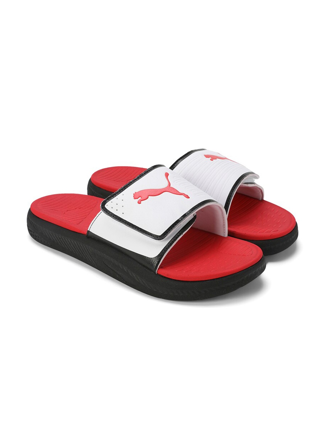 

Puma Men Softride Slides, White