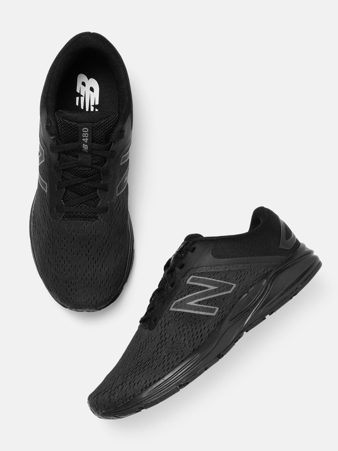 

New Balance Men 480 Running Shoes, Black