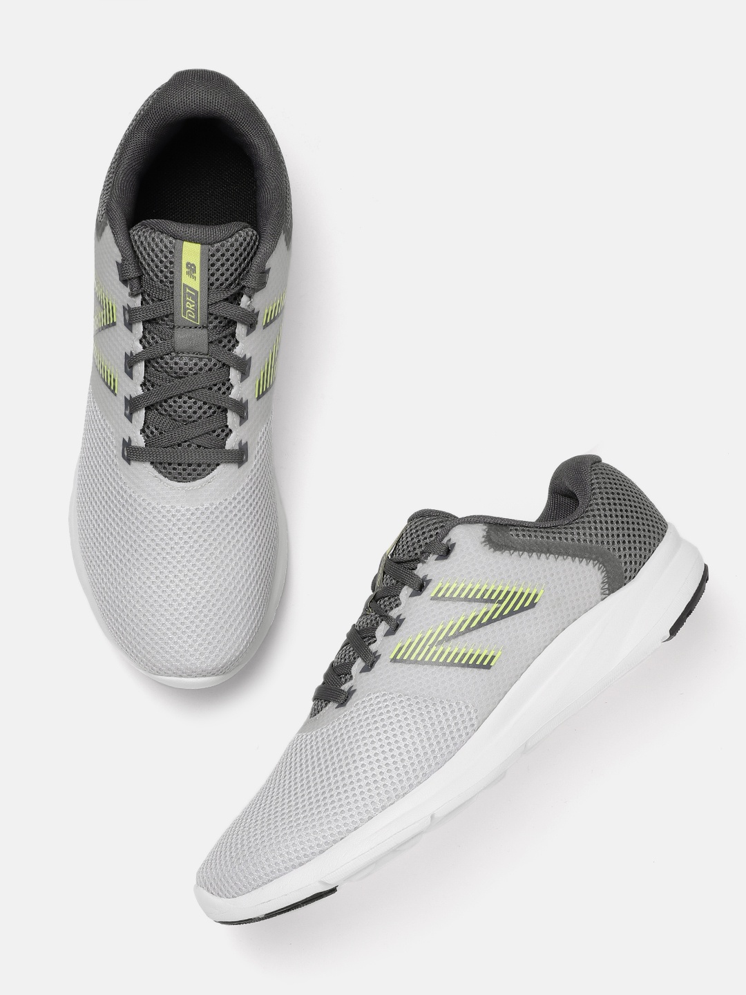 

New Balance Men Woven Design Drift Running Shoes, Grey