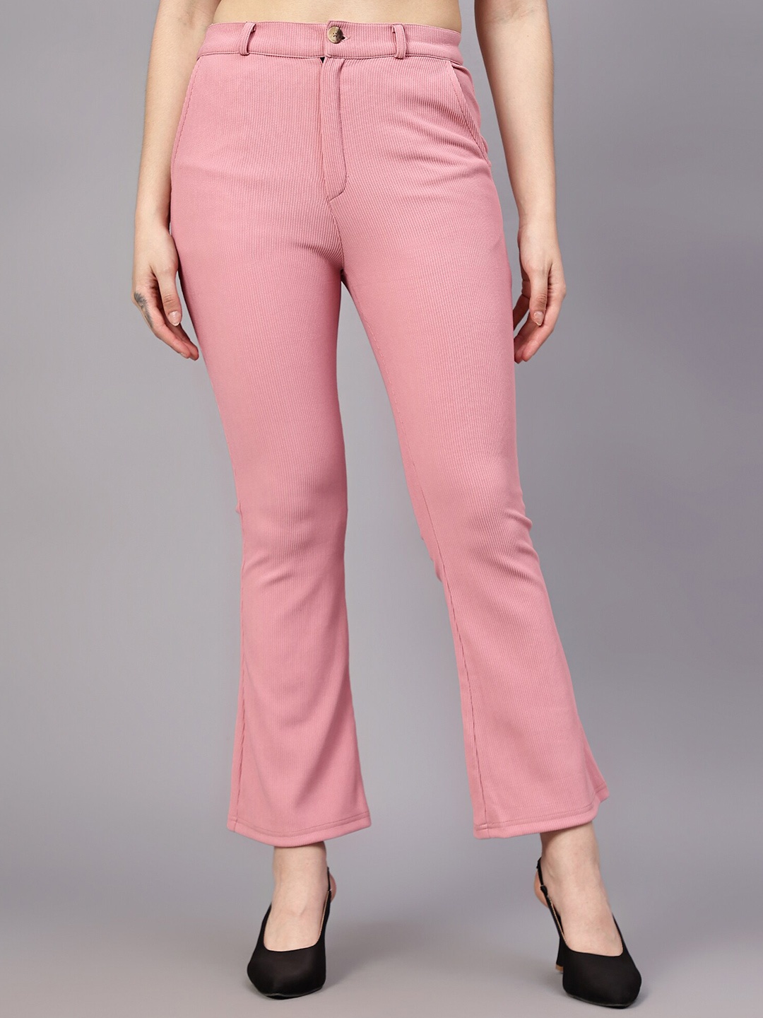 

DIAZ Women Relaxed Fit Treggings, Pink