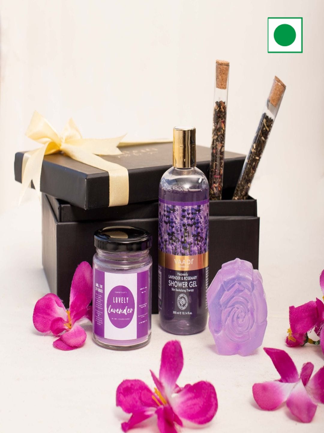 

Confetti Gifts 4 Pcs Assorted Items Gift Box, Purple