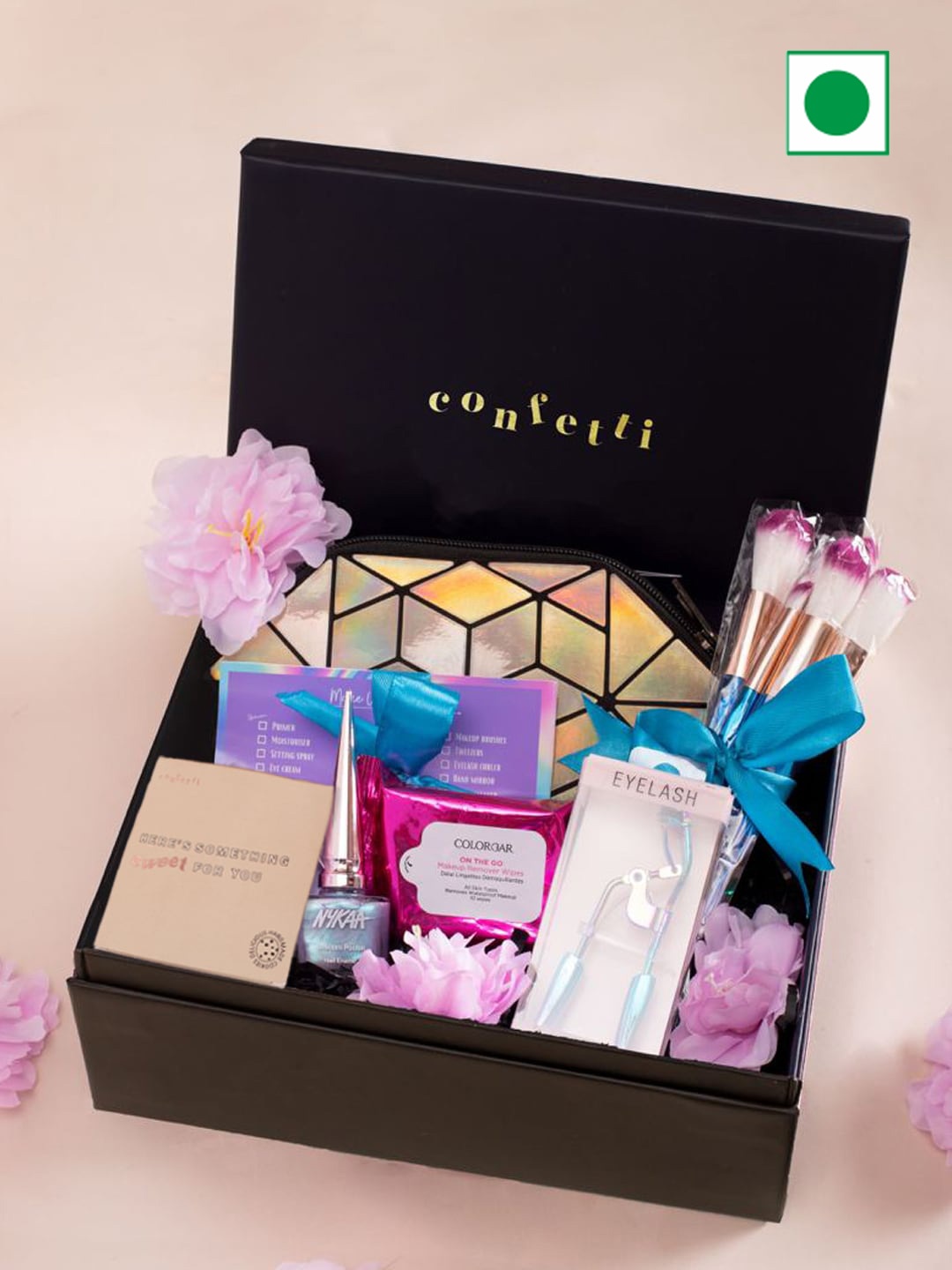 

Confetti Gifts Pack Of 6 Items Gift Hamper, Purple