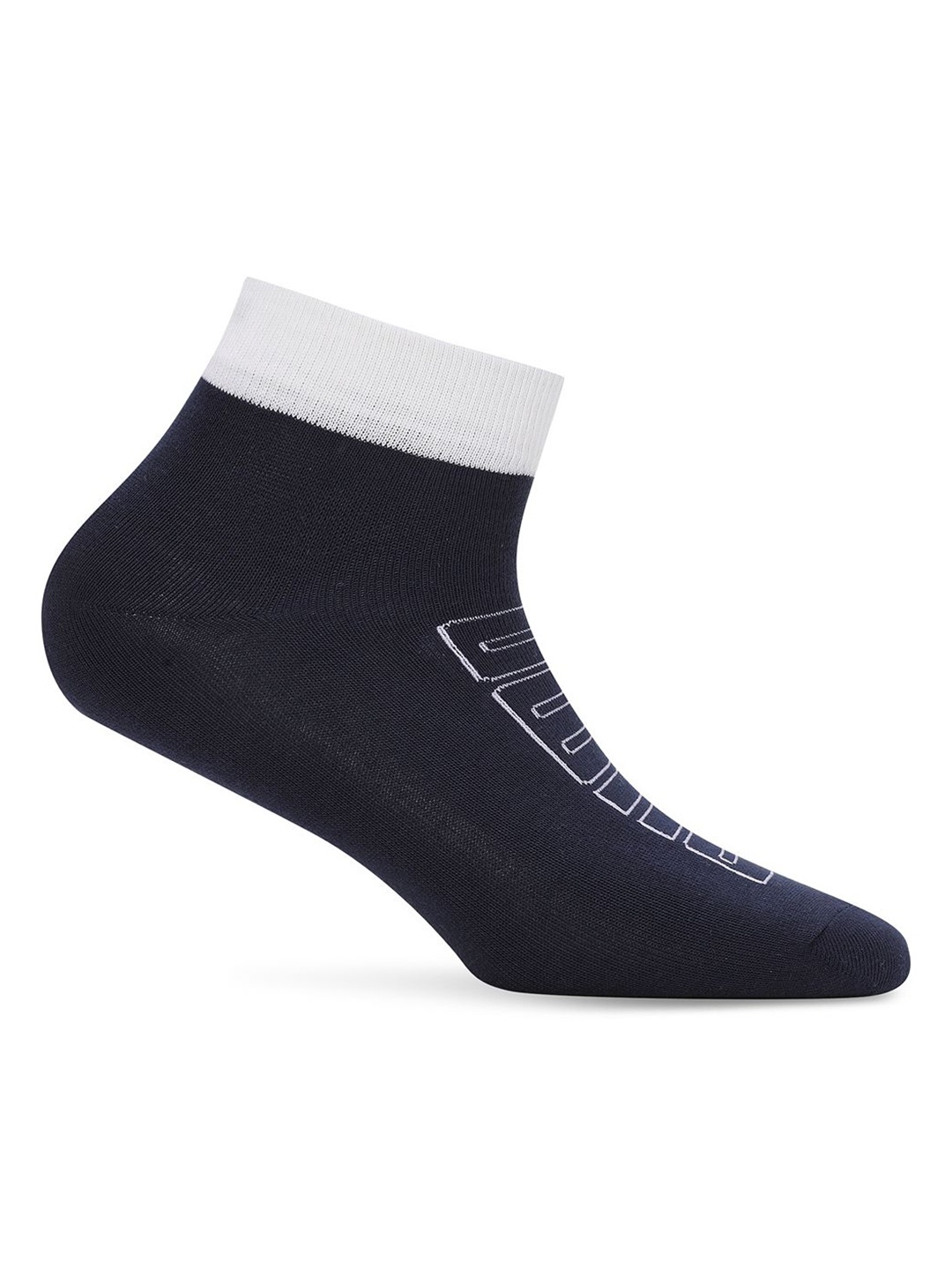 

Puma Unisex Patterned Cotton Above Ankle Length Socks, Navy blue