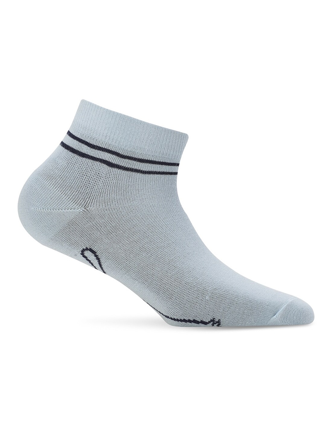 

Puma Cat Outline Quarter Unisex Patterned Cotton Socks, Blue