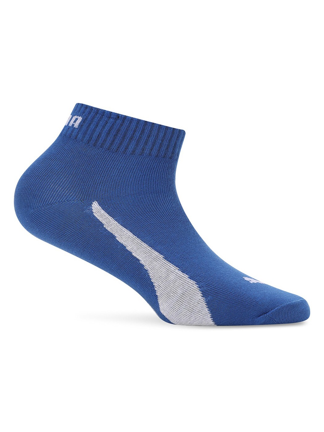 

Puma Unisex Patterned Cotton Ankle Length Socks, Blue