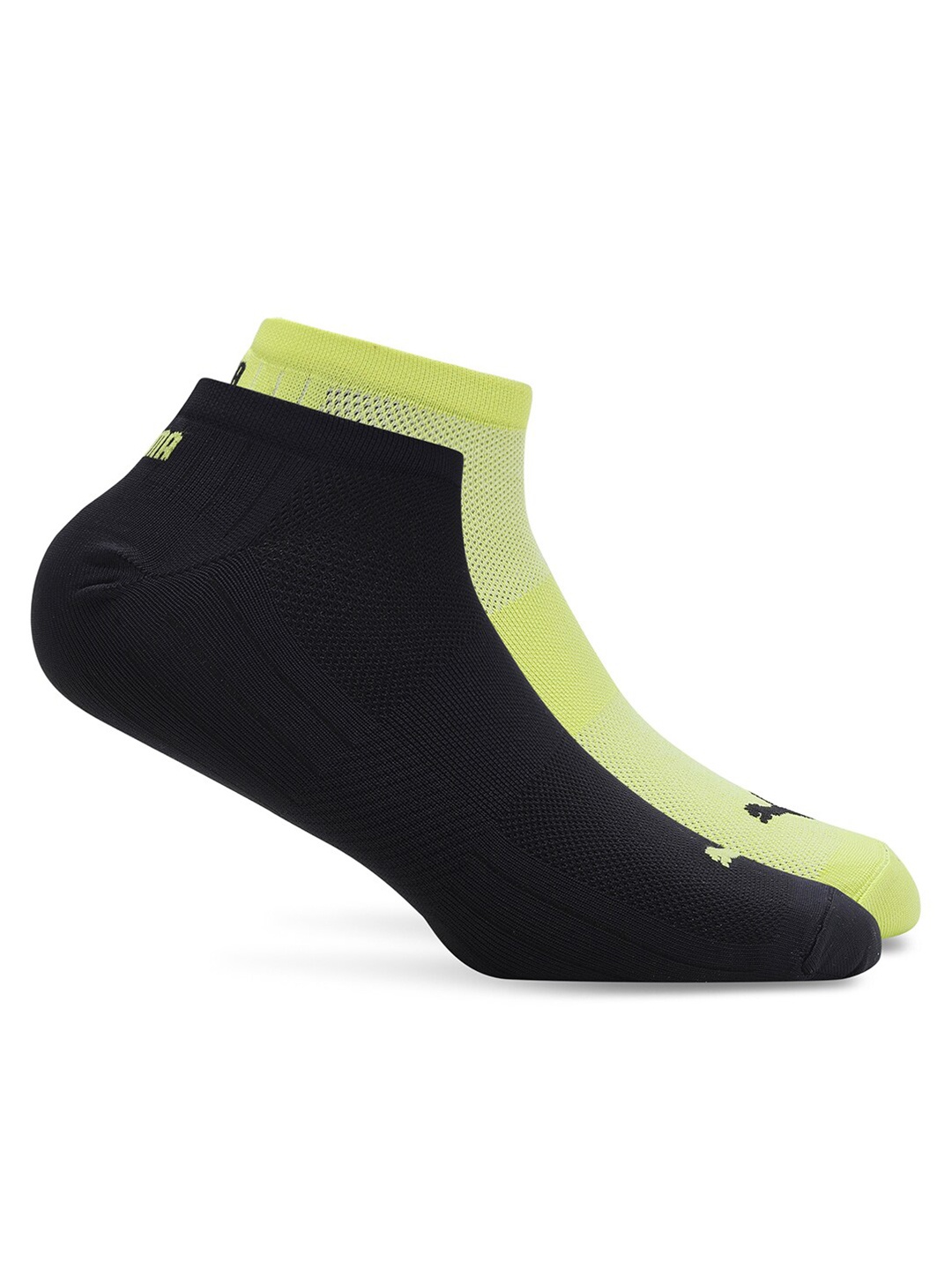 

Puma Performance Training Men Pack Of 2 Sneaker Socks, Yellow