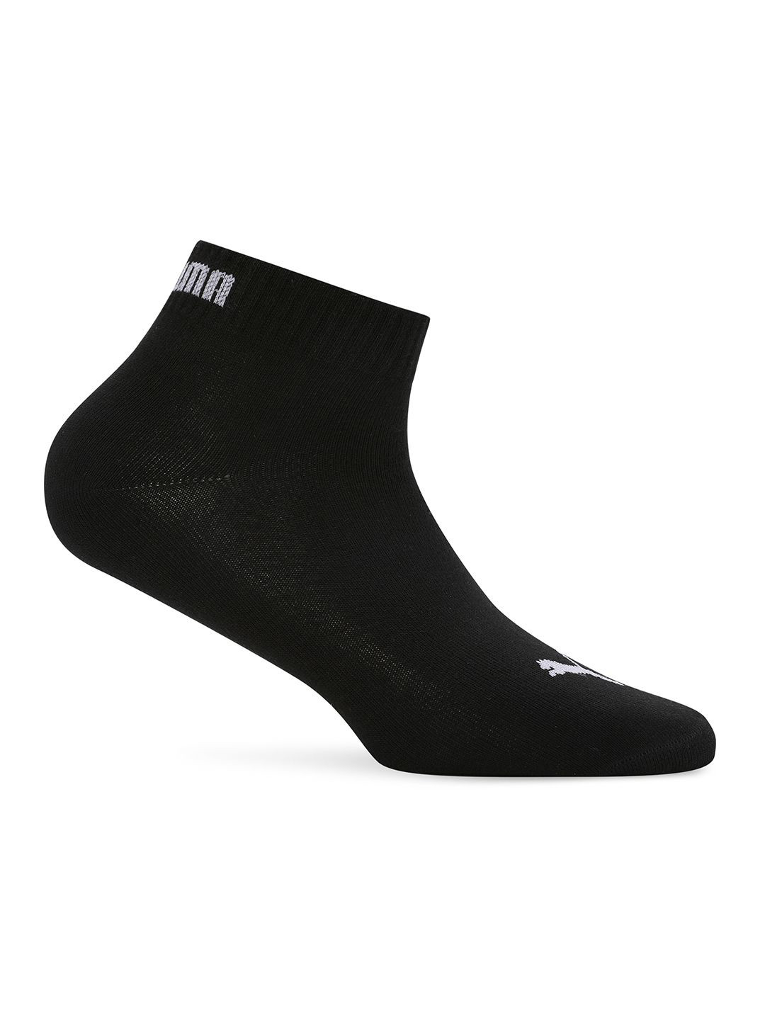 

Puma Unisex Cotton Ankle-Length Socks, Black