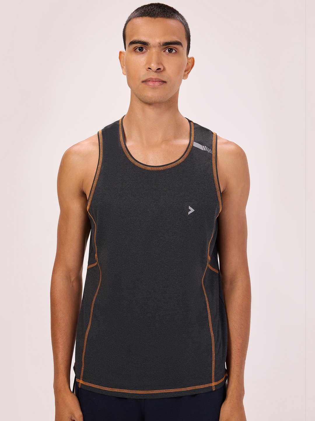 

Bombay High Innerwear Gym Vest, Black