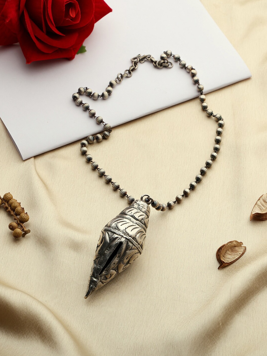 

VENI Brass 92.5 Silver-Plated Necklace