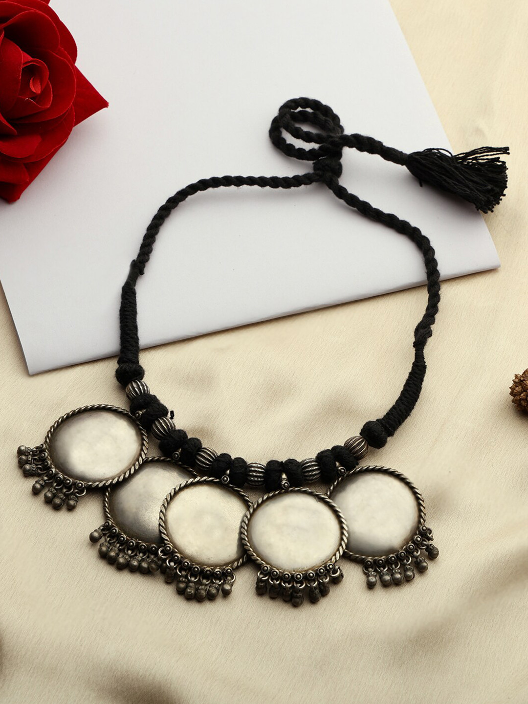 

VENI Brass 92.5 Silver-Plated Necklace