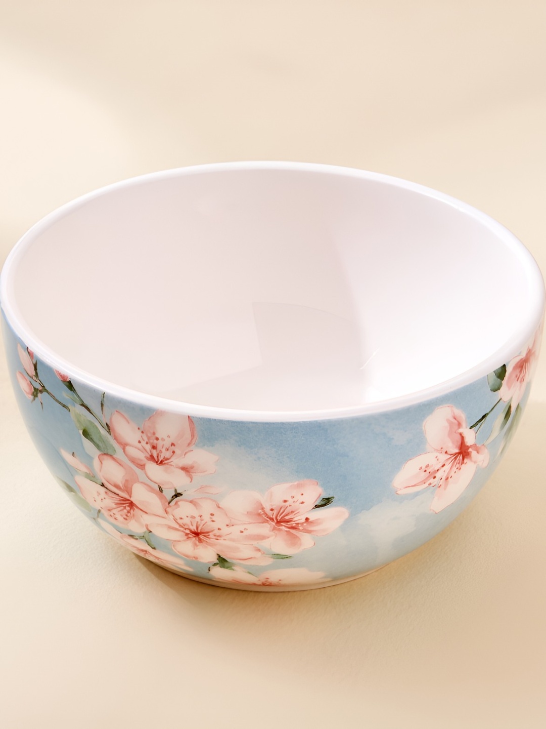

Home Centre Senorita Blue & Pink Floral Printed Cereal Bowl -750ml