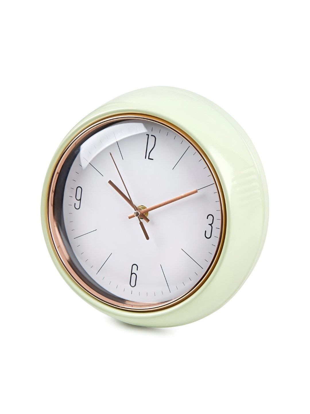 

Home Centre Green & White Round Shaped Contemporary Wall Clock