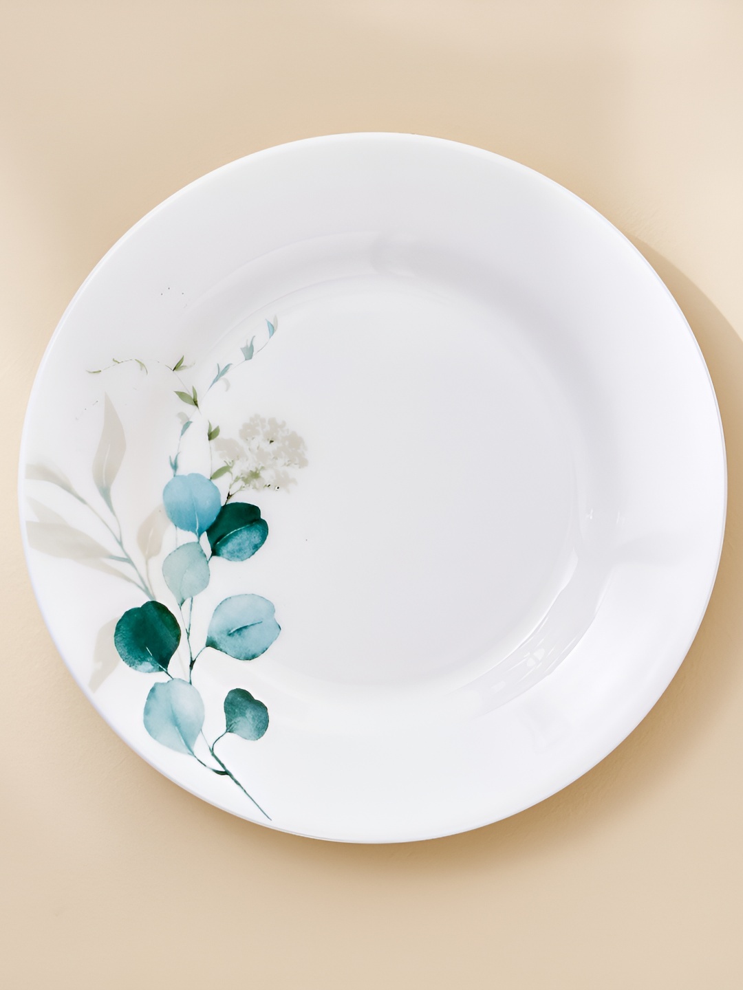 

Home Centre White Lucas Floral Printed Plate