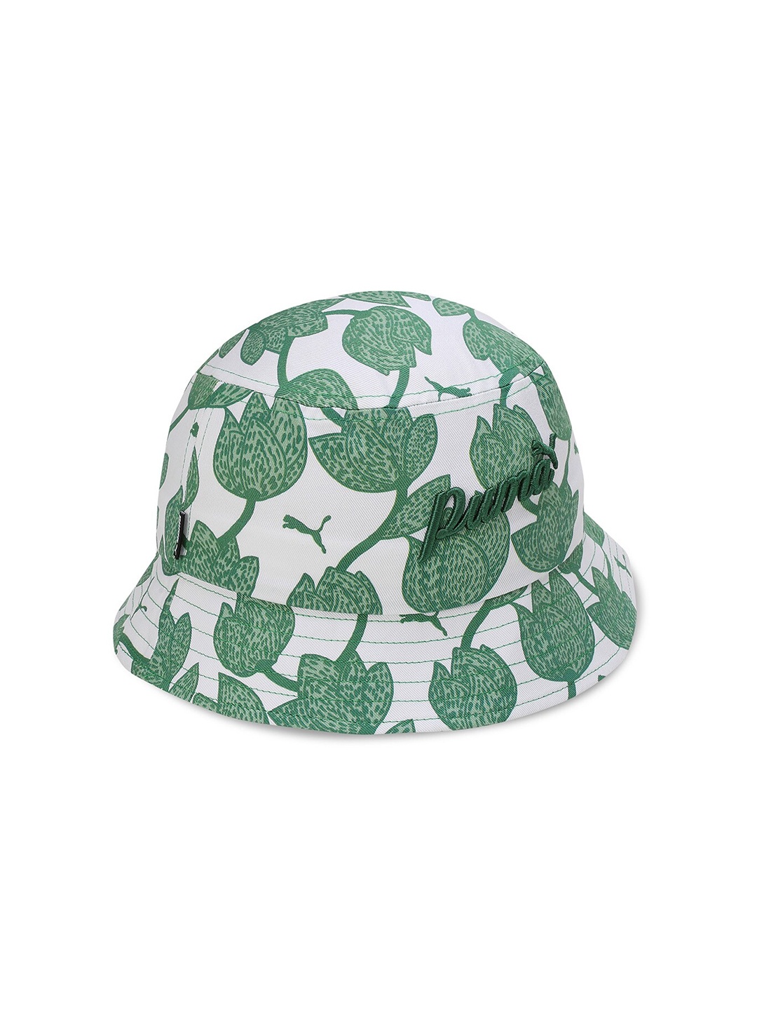

Puma Printed Cotton Bucket Hat, White