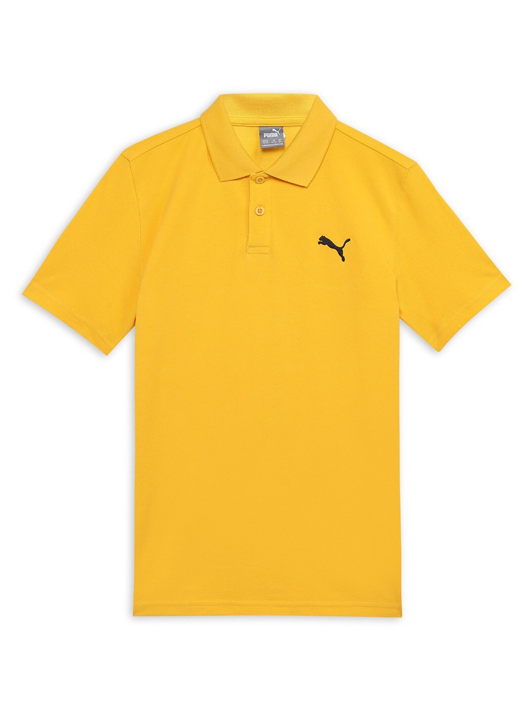 

Puma Ess+ Polo Boys Classic Youth Polo Cotton T-shirt, Yellow