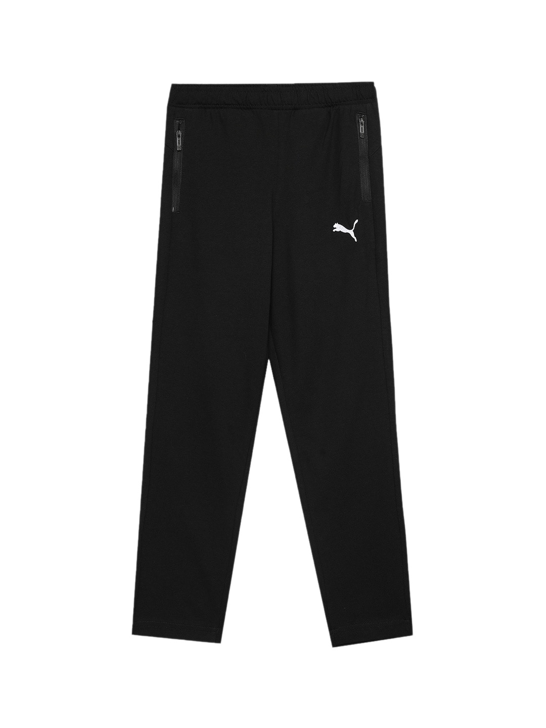 

Puma Boys Zippered Jersey Sweatpants, Black