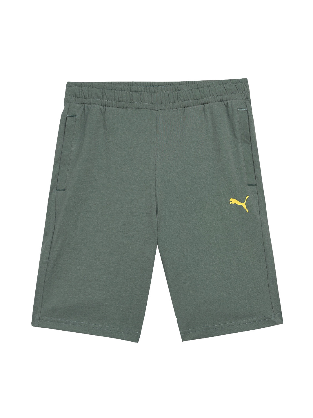 

Puma MID 90s Kids Cotton Slip-On Shorts, Green