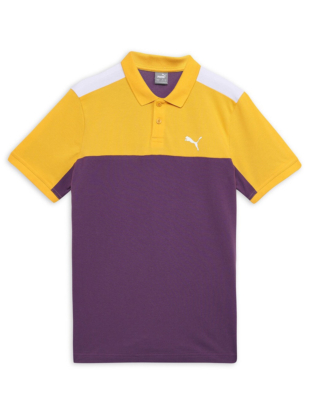 

Puma Boys Colorblock Youth Polo Tshirts, Purple