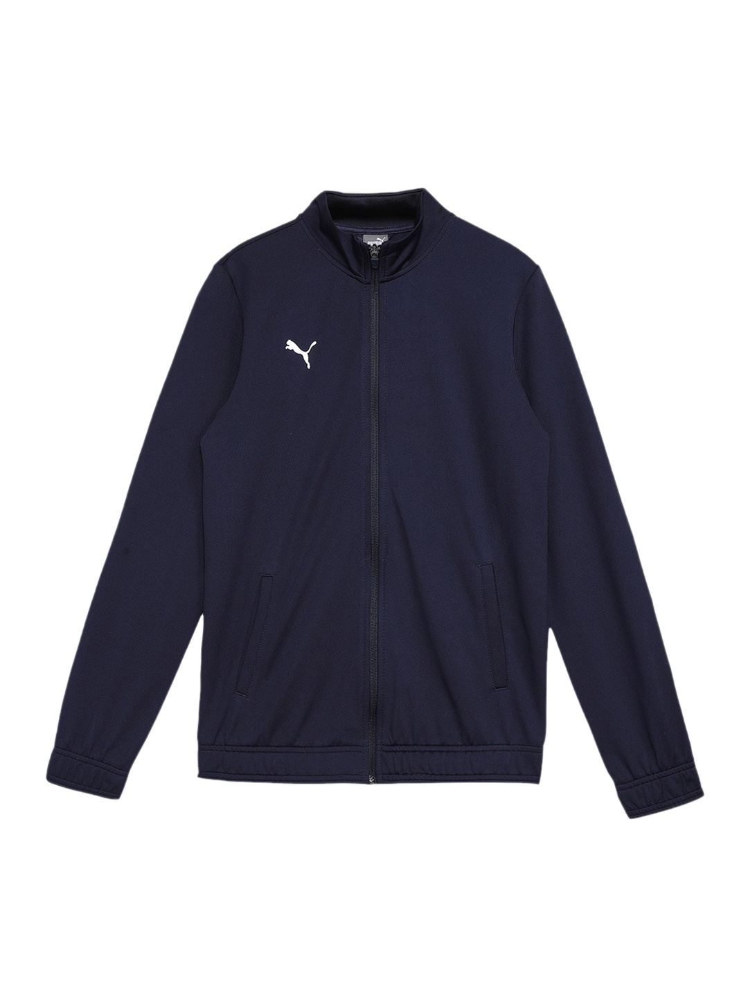 

Puma Boys Cricket Teamwear Sporty Jacket, Navy blue