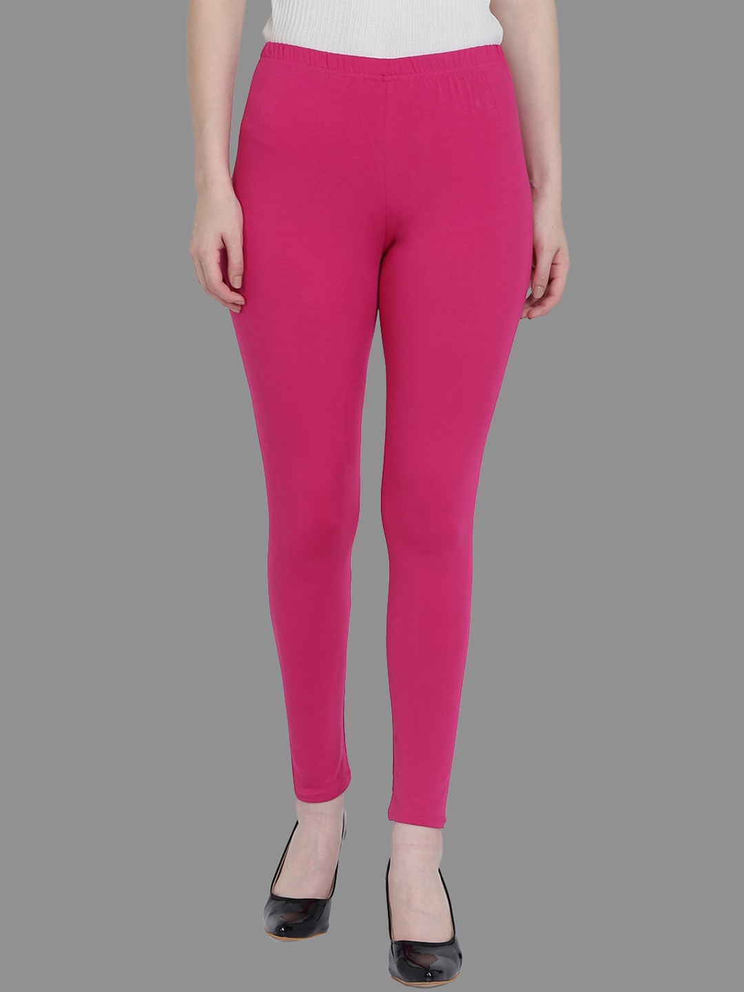 

FFU Ankle Length Leggings, Magenta