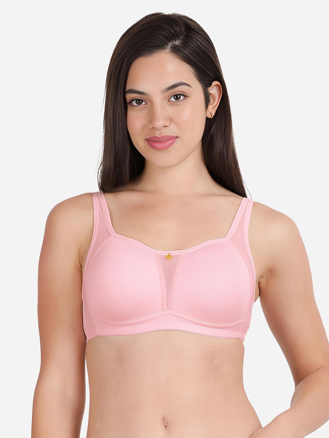 

shyaway Full Coverage Lightly Padded Minimizer Bra- All Day Comfort, Rose