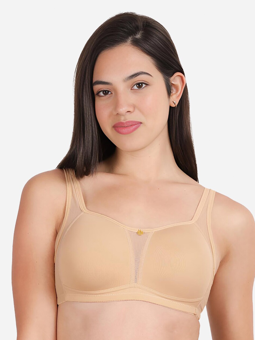 

shyaway Minimizer Bra - Full Coverage Lightly Padded, Beige