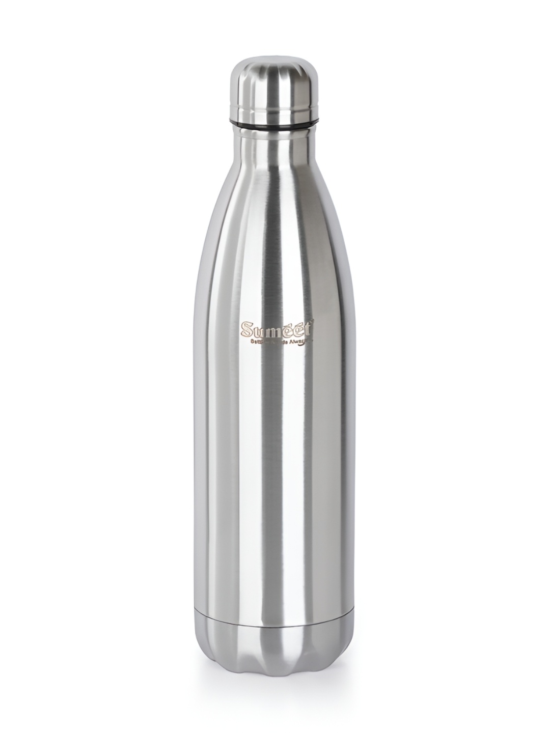 

Sumeet Silver Textured Double Wall Vacuum Stainless Steel Water Bottle 800 ml