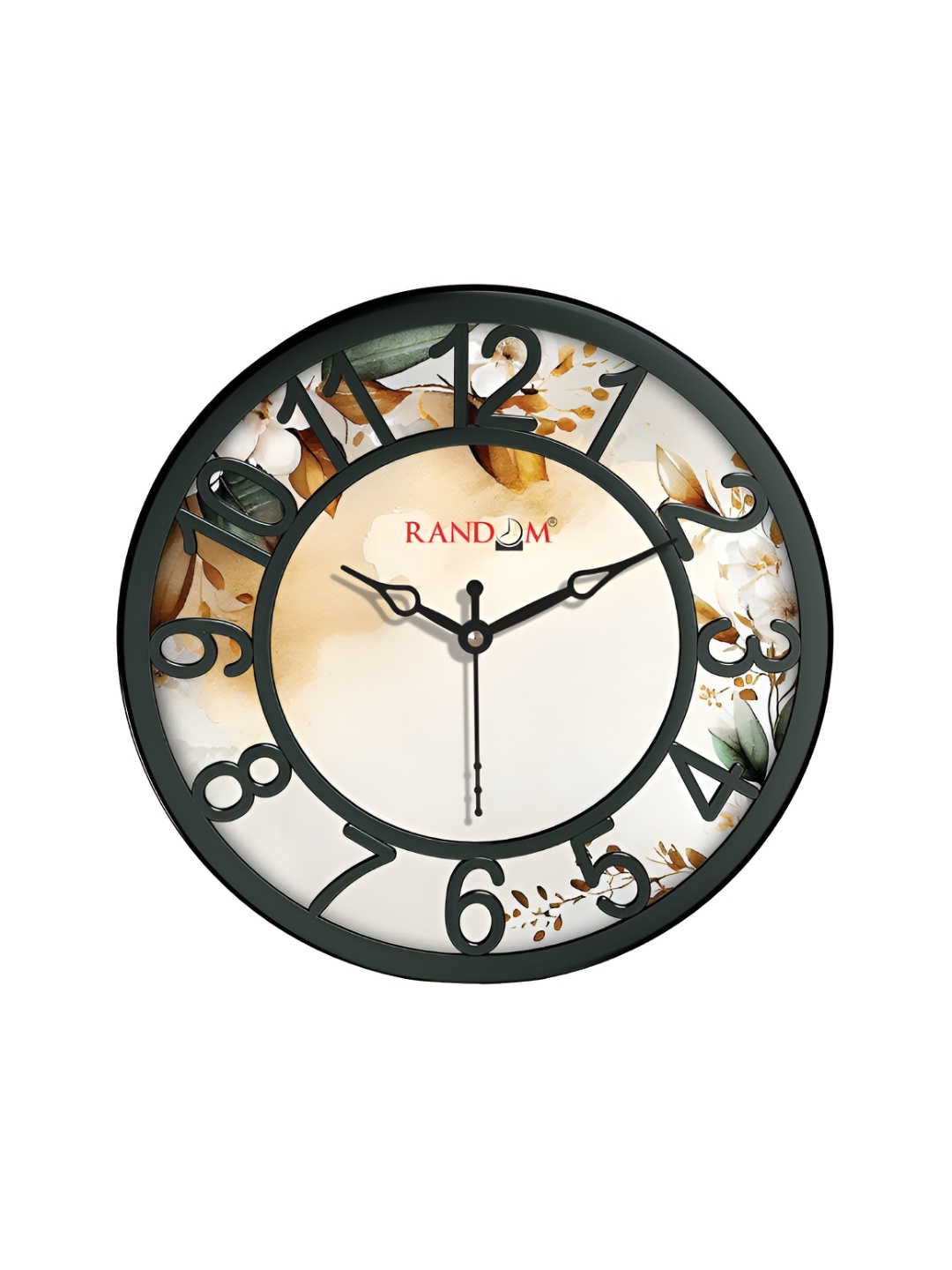 

RANDOM Black & White Printed Contemporary Analogue Wall Clock