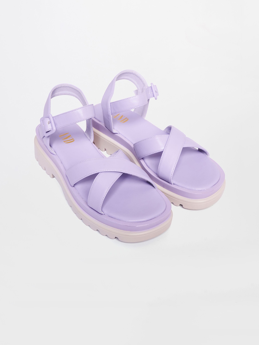 

AND Women Open Toe Flats, Lavender