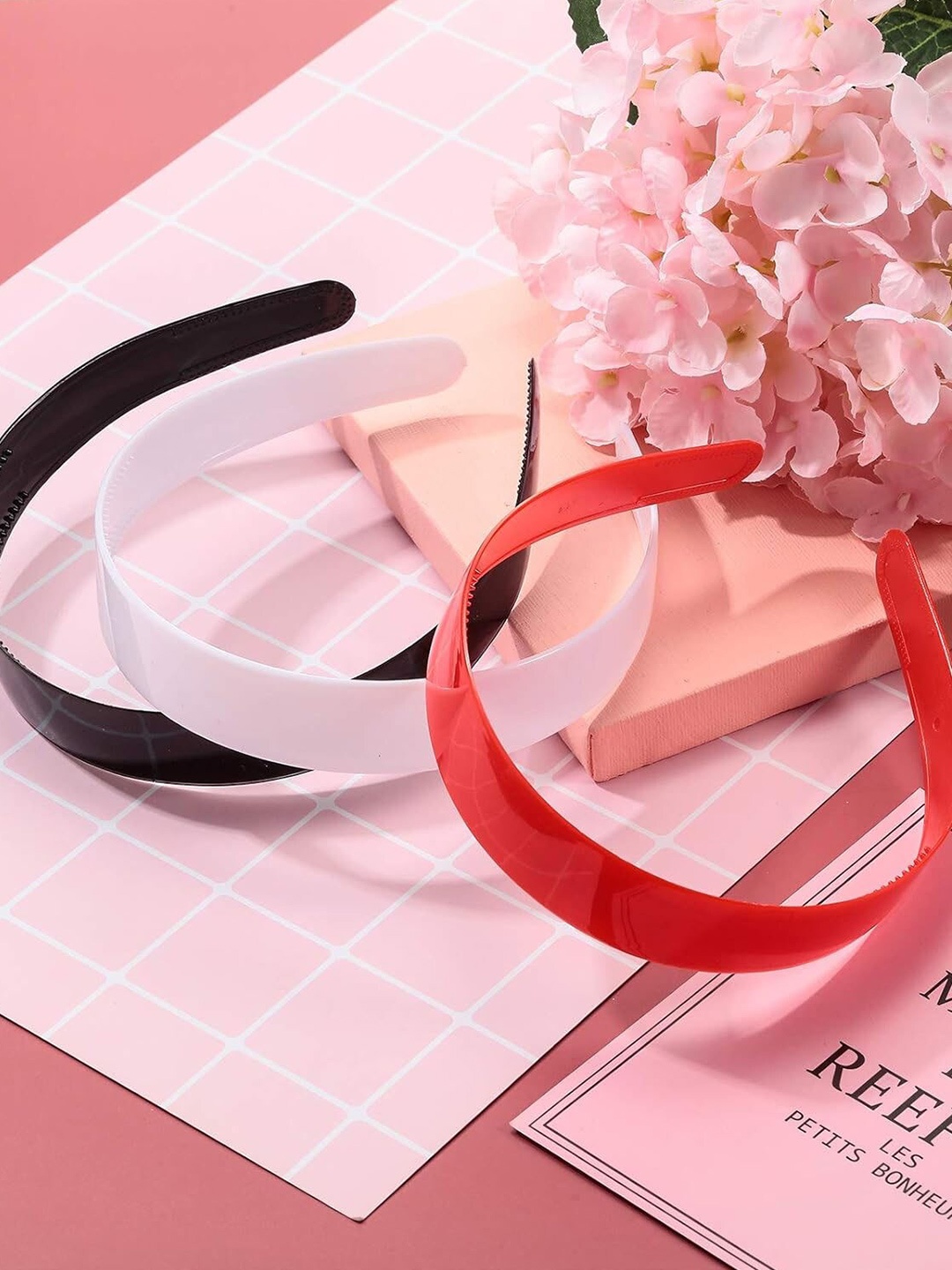 

BAESD Girls Set of 3 Hairband, White