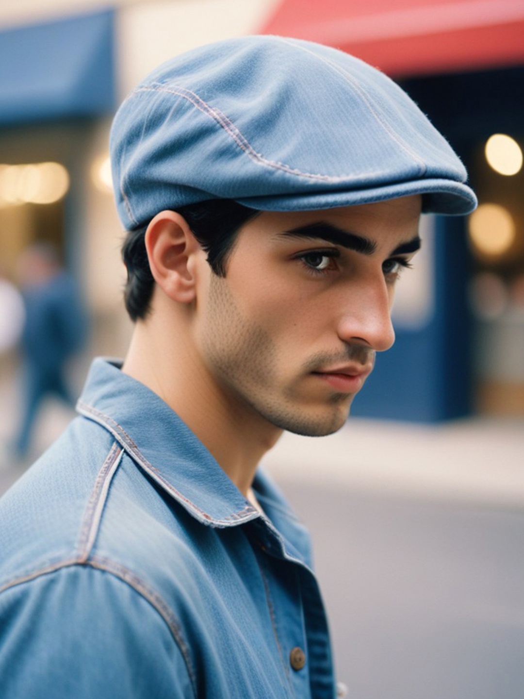 

CHOKORE Unisex Cotton Visor Cap, Blue
