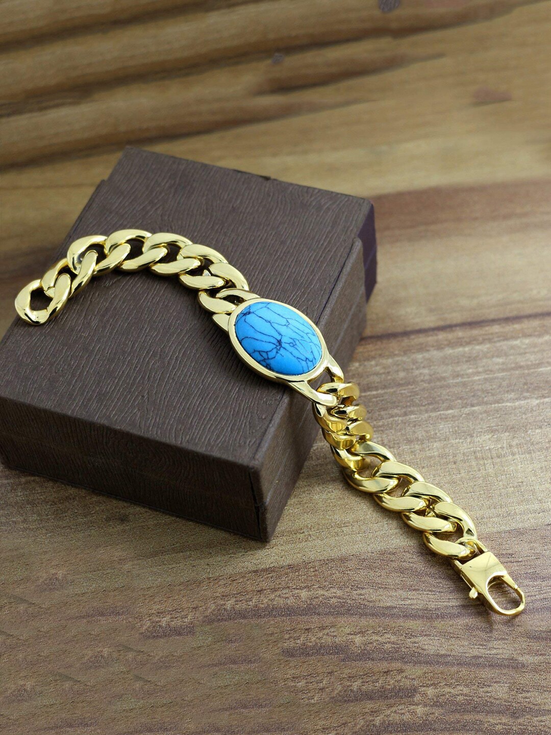 

FIMBUL Men Gold-Plated Link Bracelet