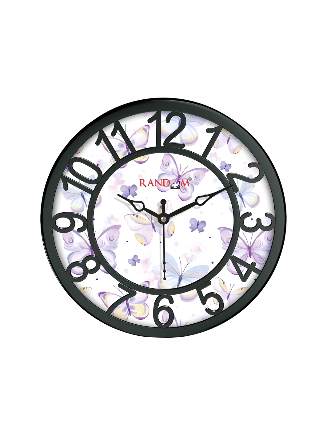 

RANDOM Black & White Printed Contemporary Wall Clock