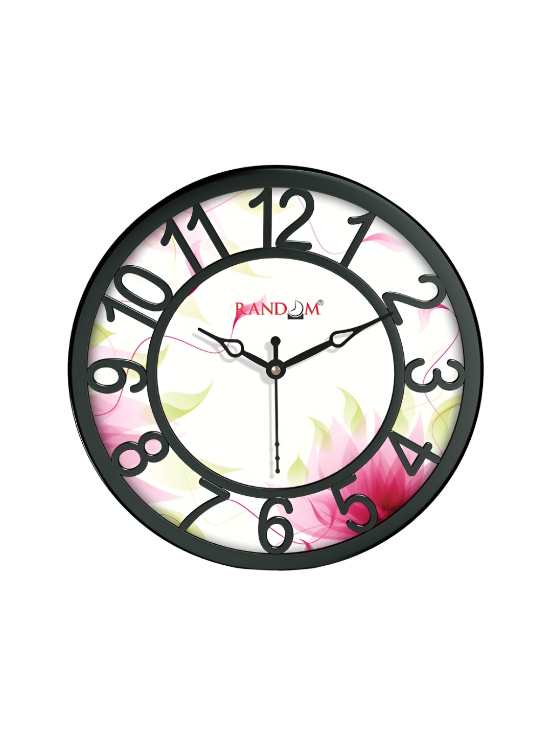 

RANDOM Black & White Printed Contemporary Analogue Wall Clock