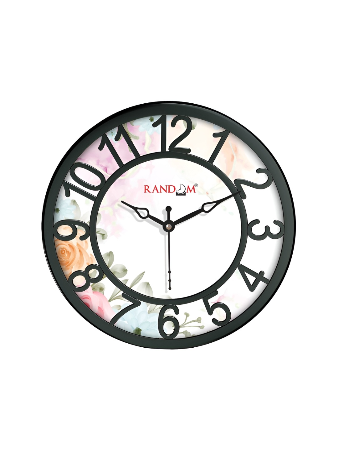 

RANDOM Black & White Printed Analogue Contemporary Wall Clock