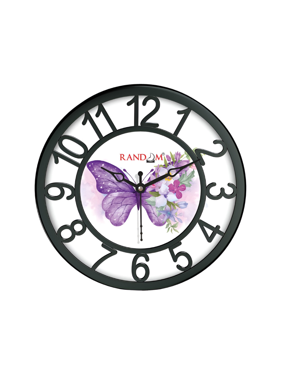 

RANDOM Black & White Printed Contemporary Wall Clock
