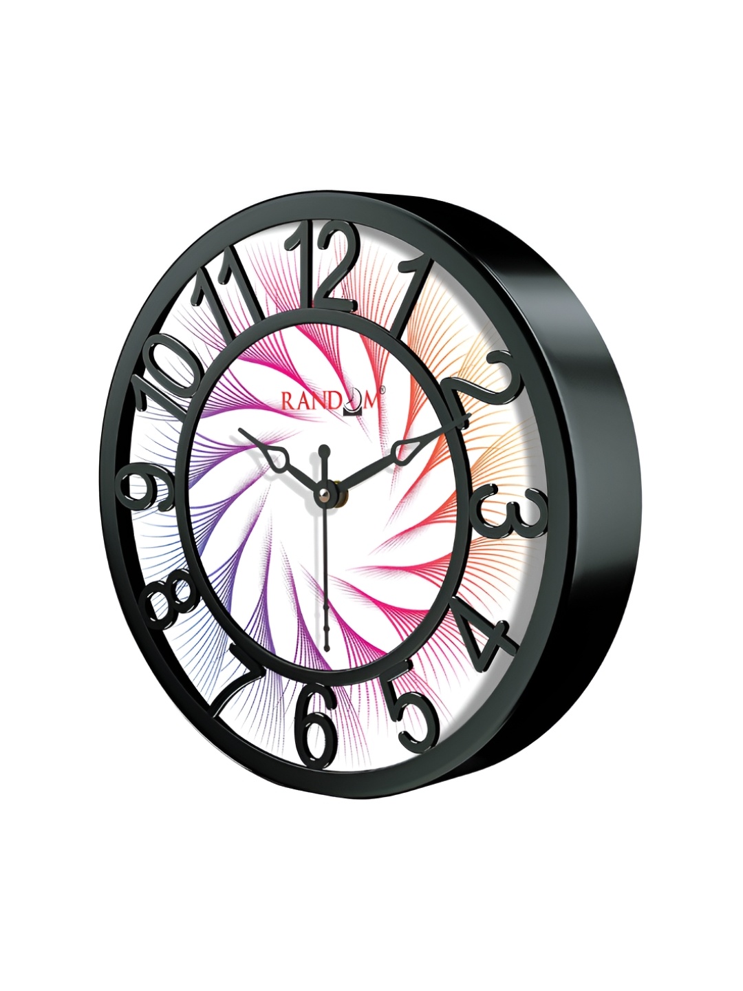 

RANDOM Black & White Printed Analogue Contemporary Wall Clock