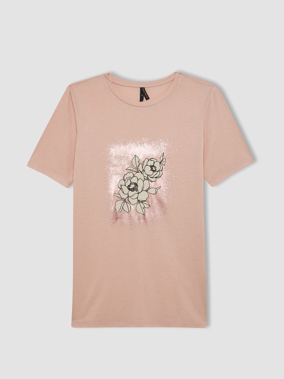 

DeFacto Women Printed T-shirt, Na
