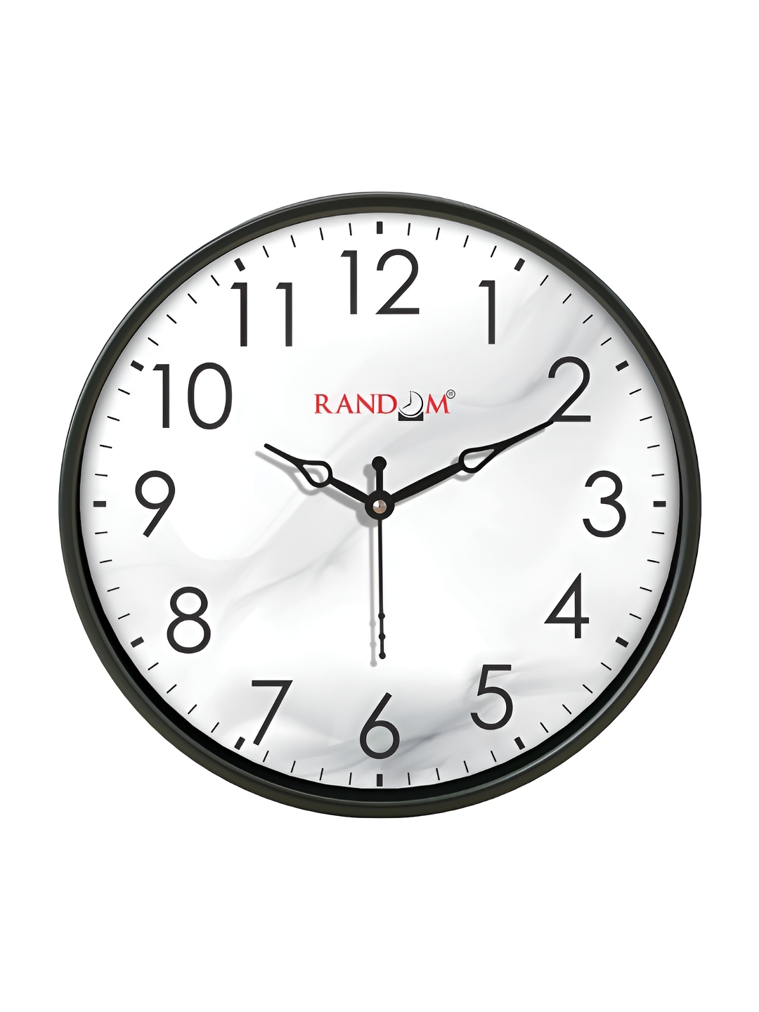 

RANDOM Black & White Printed Contemporary Analogue Wall Clock