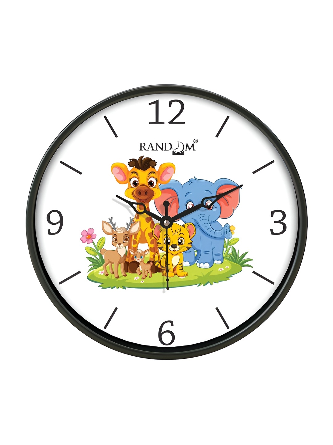 

RANDOM Black & White Printed Contemporary Wall Clock