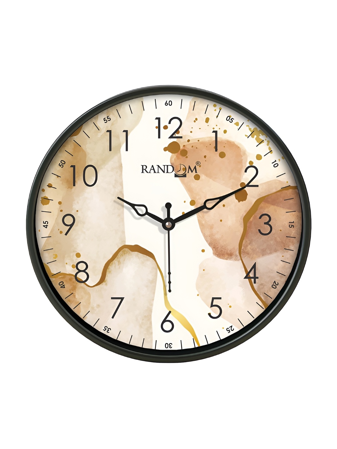 

RANDOM Black & White Printed Analogue Contemporary Wall Clock