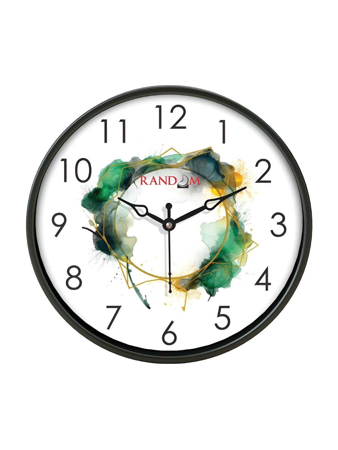 

RANDOM Black & White Printed Analogue Contemporary Wall Clock