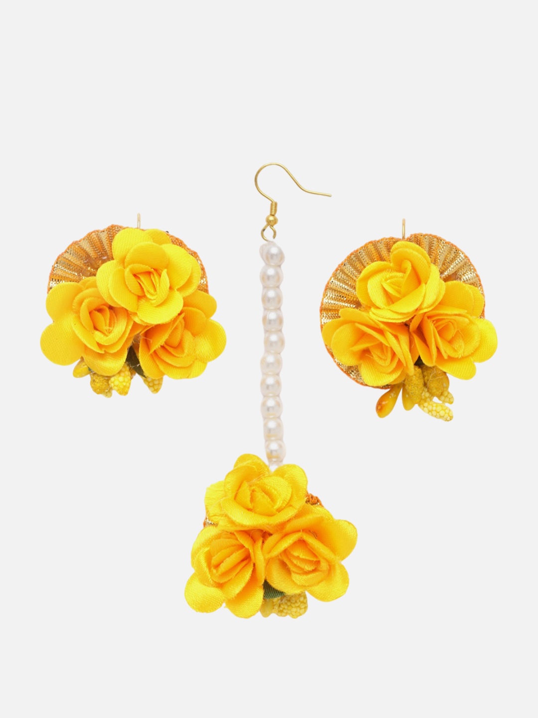 

Anouk Yellow Gold-Plated Jewellery Set