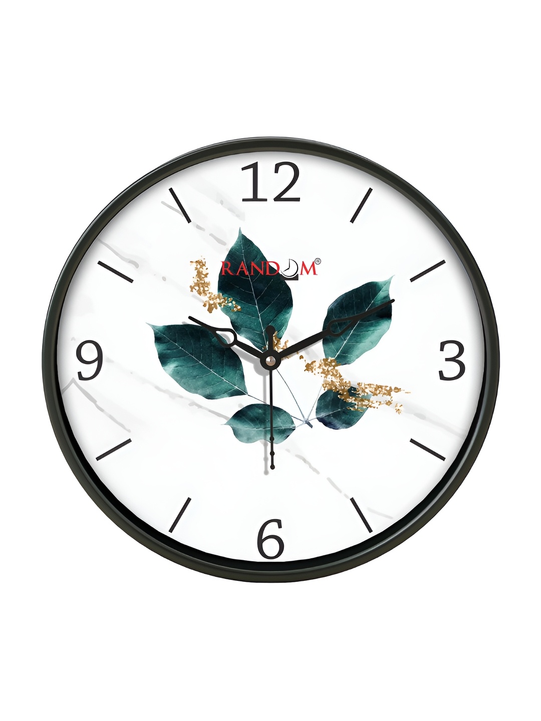 

RANDOM Black & White Printed Analogue Contemporary Round Wall Clock