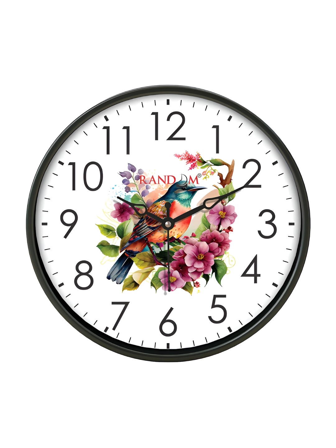 

RANDOM Black & White Printed Analogue Contemporary Wall Clock